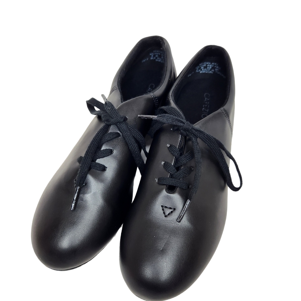 Capezio Women's Flex Mstr Tele Tone Tap Dance Shoe -  9 M Matte Black Lace Up